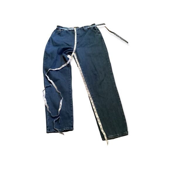 Women’s LEE Relax Fit Side Elastic Jeans Size: 18 Long - Picture 2 of 6
